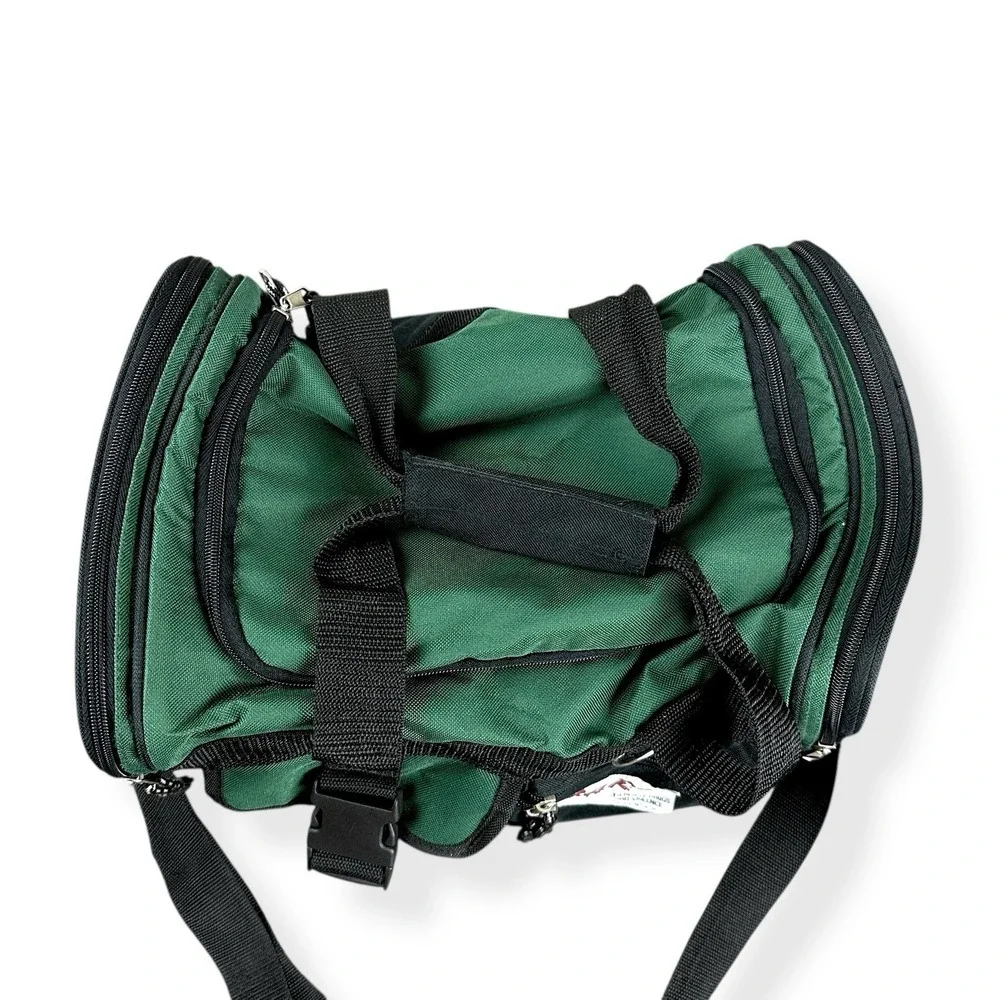 Vintage D.A.R.E. DARE Drug Abuse Resistance Education Duffle Bag Medium‎ Green
